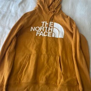 Mustard North Face Hoodie